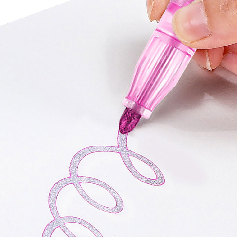 36 Color Multicolored Double Line Outline Marker Pen Set Painting Art