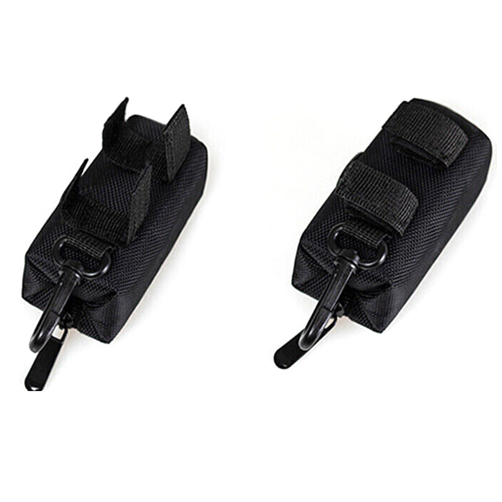 Dog Poop Bag Dispenser Pet Waste Bag Holder for Puppy Walking Cleanup Black