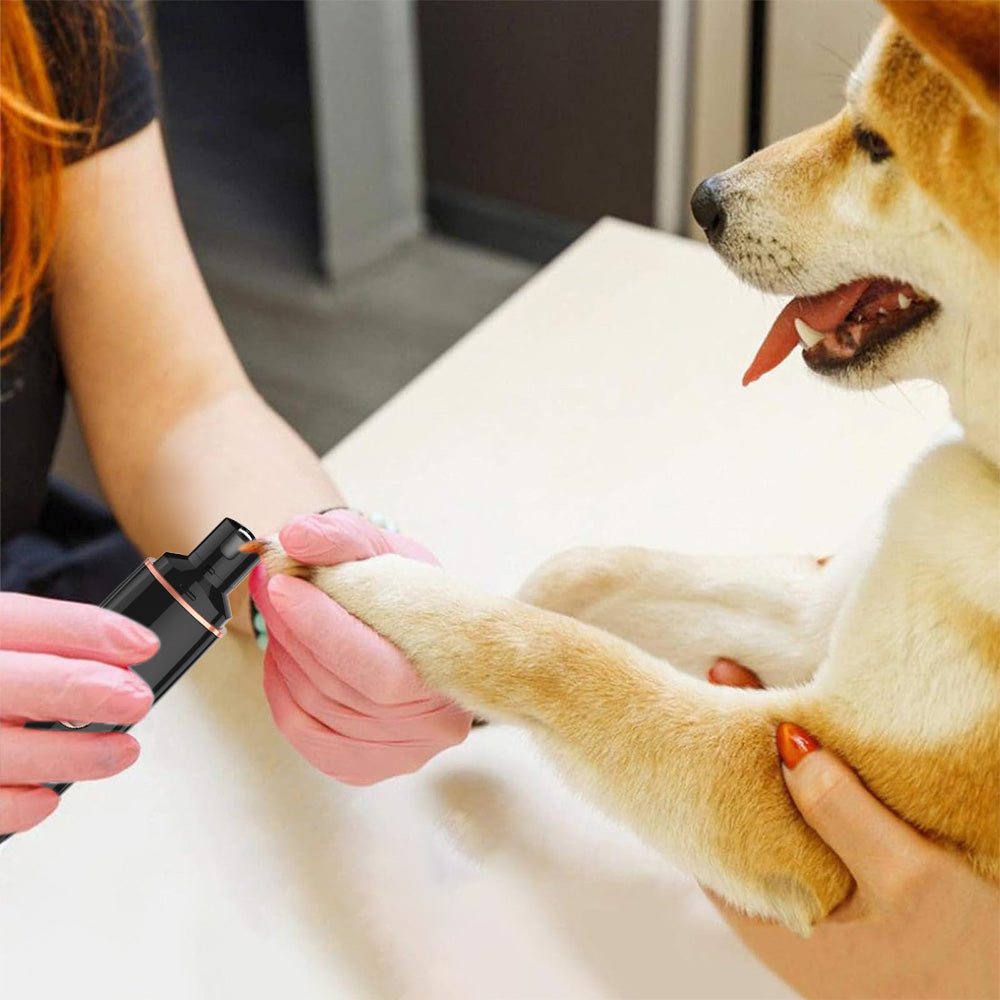 Rechargeable Electric Pet Nail Grinder Cat Painless Paw Clipper Trimmer Grooming Tool
