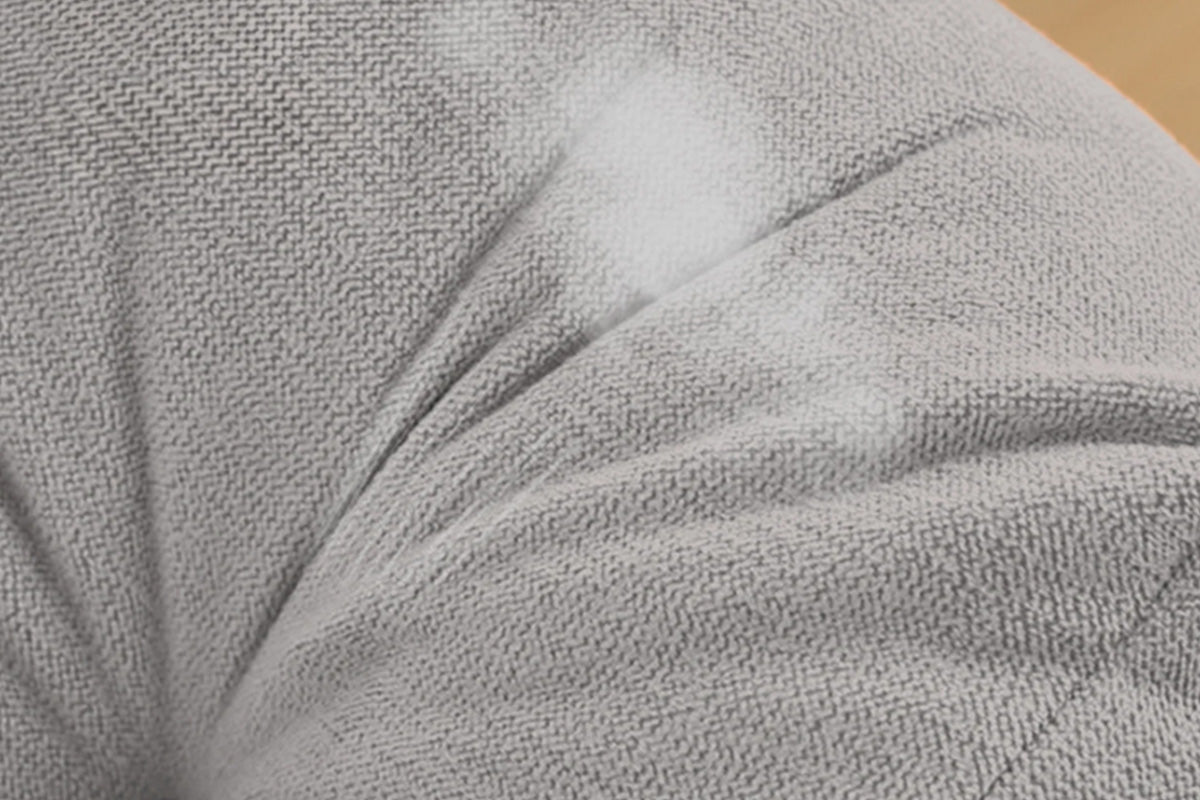 Lumbar Support Pillow PP Cotton Low Back Pillow Office Chair Lumbar Cushion-Grey