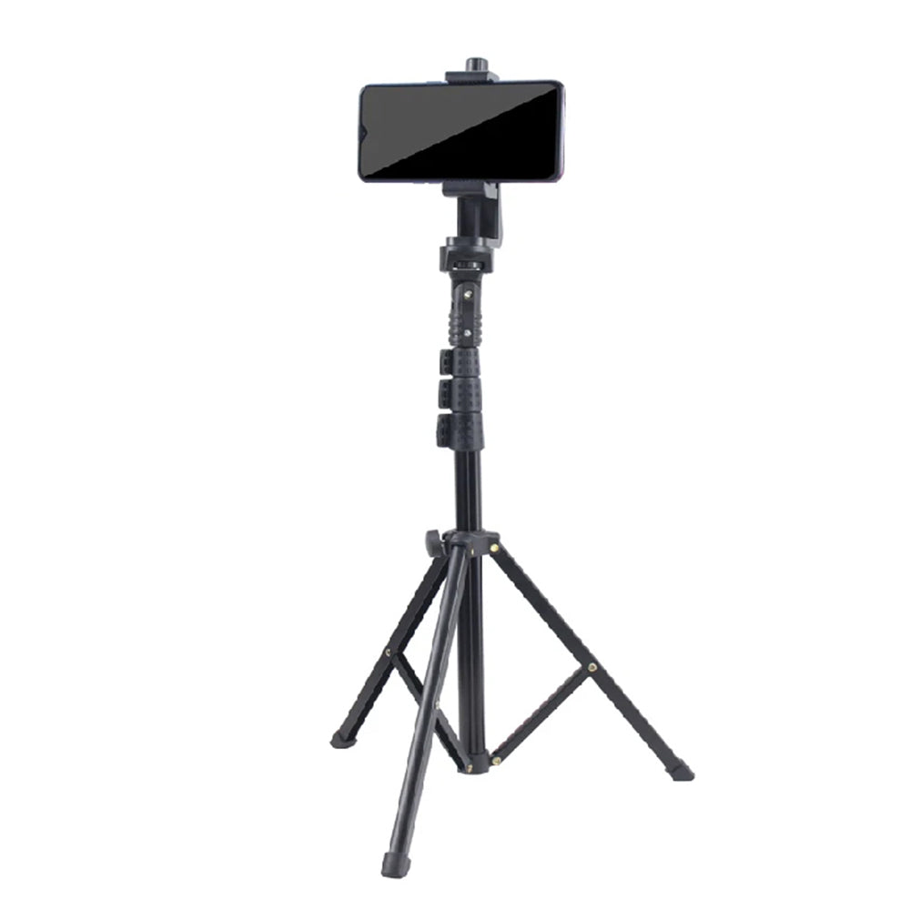 Telescopic Tripod for Cell Phone Camera Selfie Tripod Stand with Phone Rotating Clamp