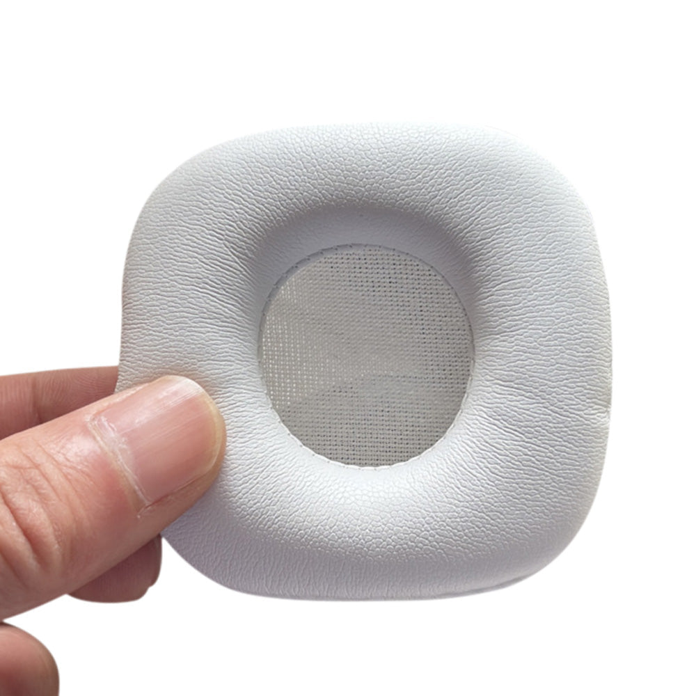 Replacement Ear Pads Cushion Cover 2PCS for Marshall Major I and II White