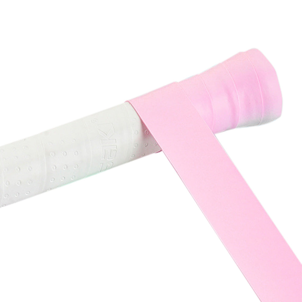 10Pcs Tennis Racket Grip Tapes PU Anti-Slip Overgrip Badminton Pickleball-Pink