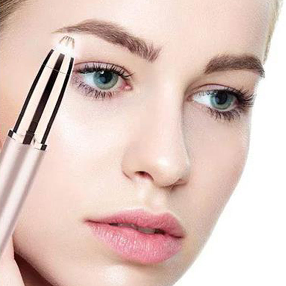 Automatic Electric Eyebrow Trimmer Hair Removal Eyebrow Knife Champaign