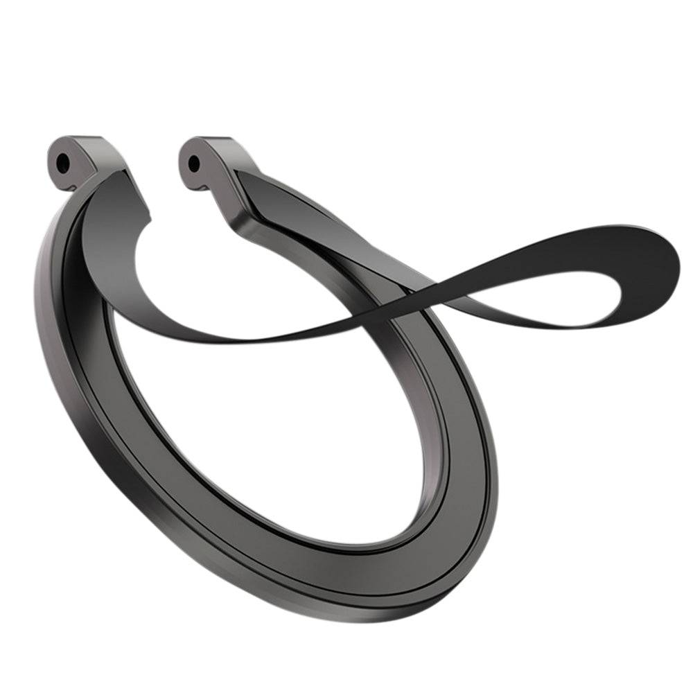 Removable Magnetic Ring Holder & Phone Grip for iPhone 12ââ‚?6 Series Black