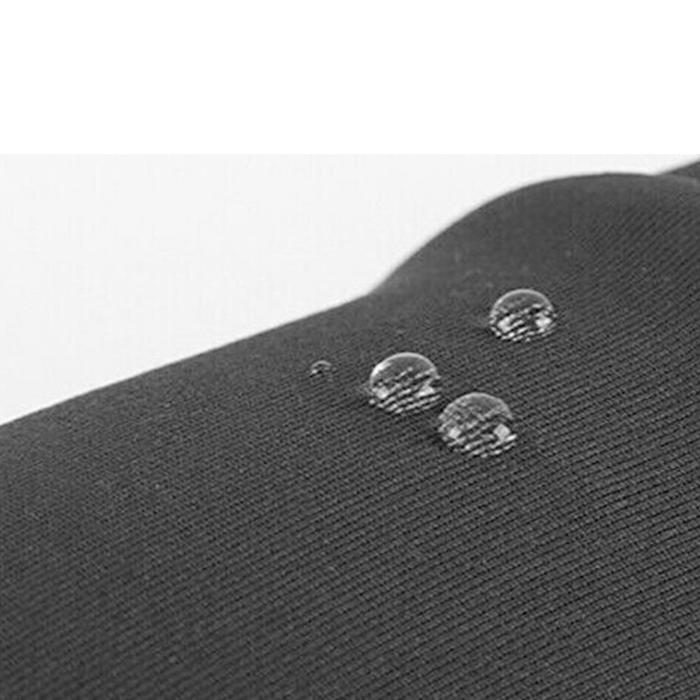 Pair of Touchscreen Ski Gloves Water Resistant Winter Warm Ski Gloves for Sports Fishing Gray