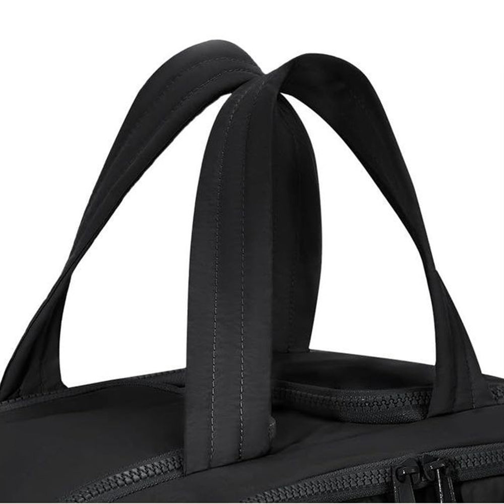 Travel Toiletry Bag Wide-open Makeup Bag Organizer with Handle Black