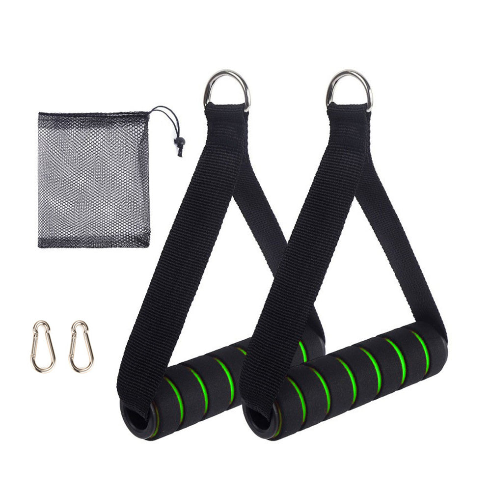 Exercise Handle Fitness Equipment Pull Down Strength Trainer for Pilates Yoga Green