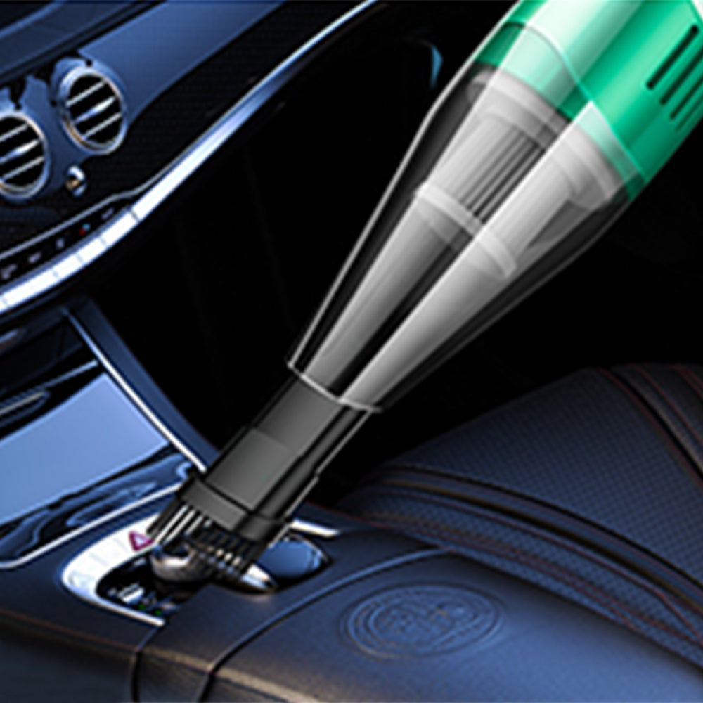 Cordless Handheld Vacuum Portable Small Hand Vacuum Cleaner for Home Car Green