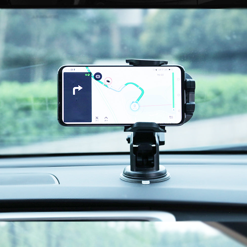 Universal Car Phone Holder Suction Cup Mount Hands-Free Car Phone Stand