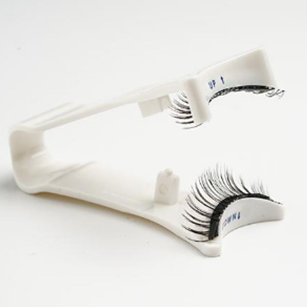 4 Pairs of False Eyelash Set Curler Clip Quantum Kit 3D Eye Lashes Tool Style 3