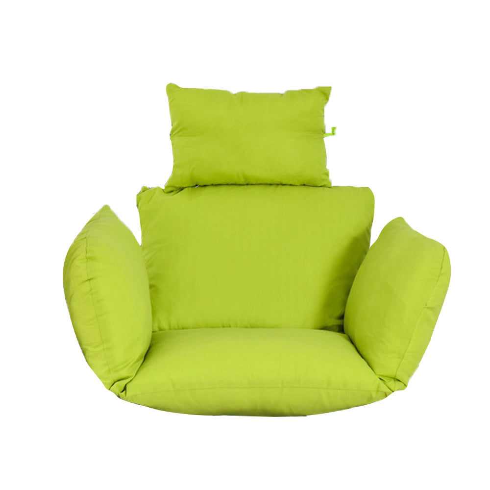 Hanging Swing Chair Cushion Egg Chair Pad Outdoor Garden Home Decor Green