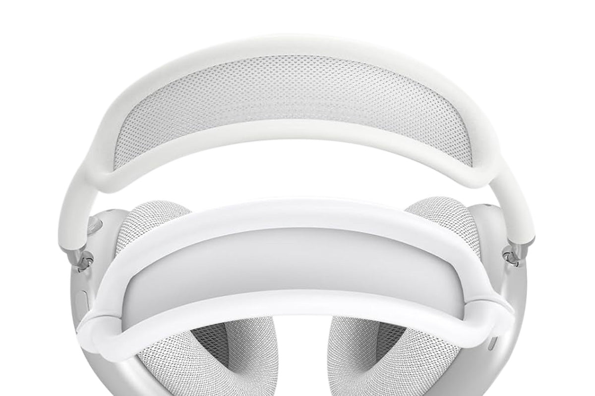 Silicone Case Cover for AirPods Max with Ear Pad Case Cover and Ear Cups Cover-White