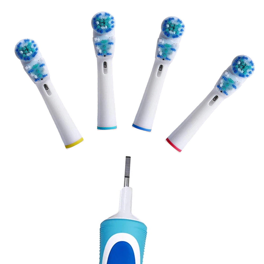 Set of 4Pcs Electric Toothbrush Heads Oral B Compatible Replacement Toothbrush Heads