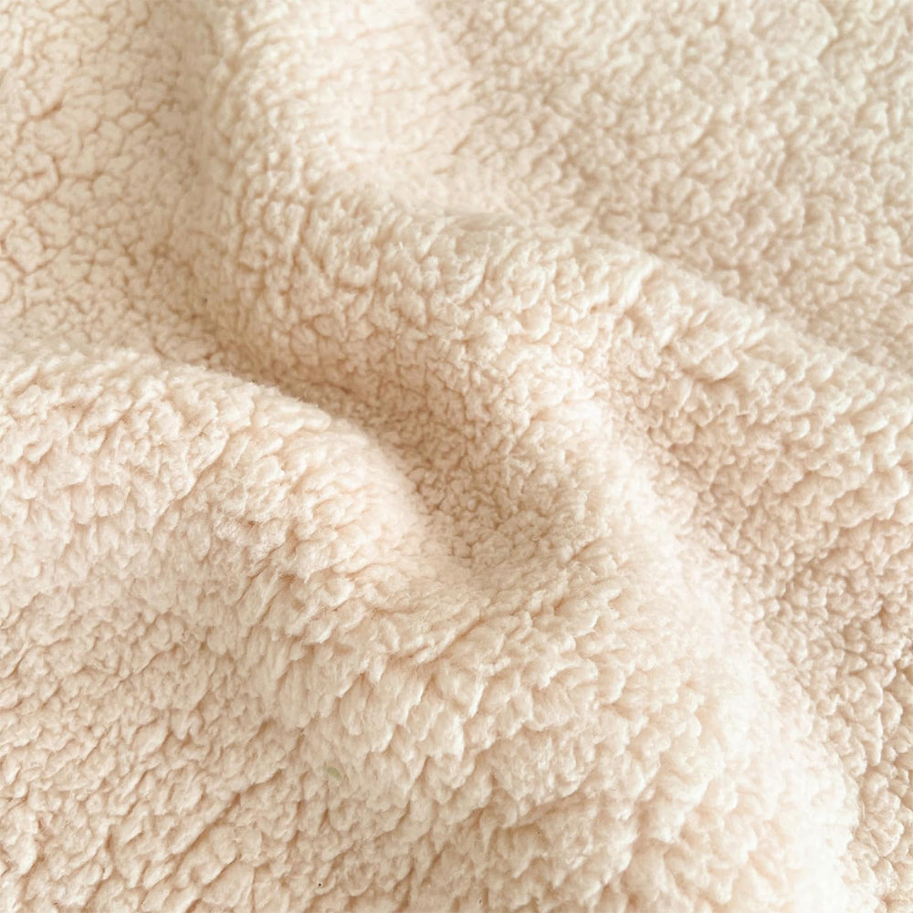 Sherpa Throw Blanket Winter Fuzzy Throws Cozy Blanket Khaki