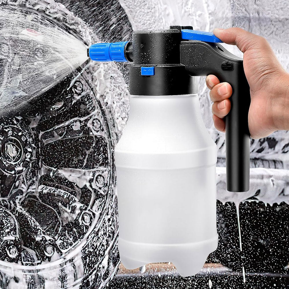 1.5L Electric Car Foam Sprayer Handheld Foam Pump Sprayer for Home Garden Car Washing