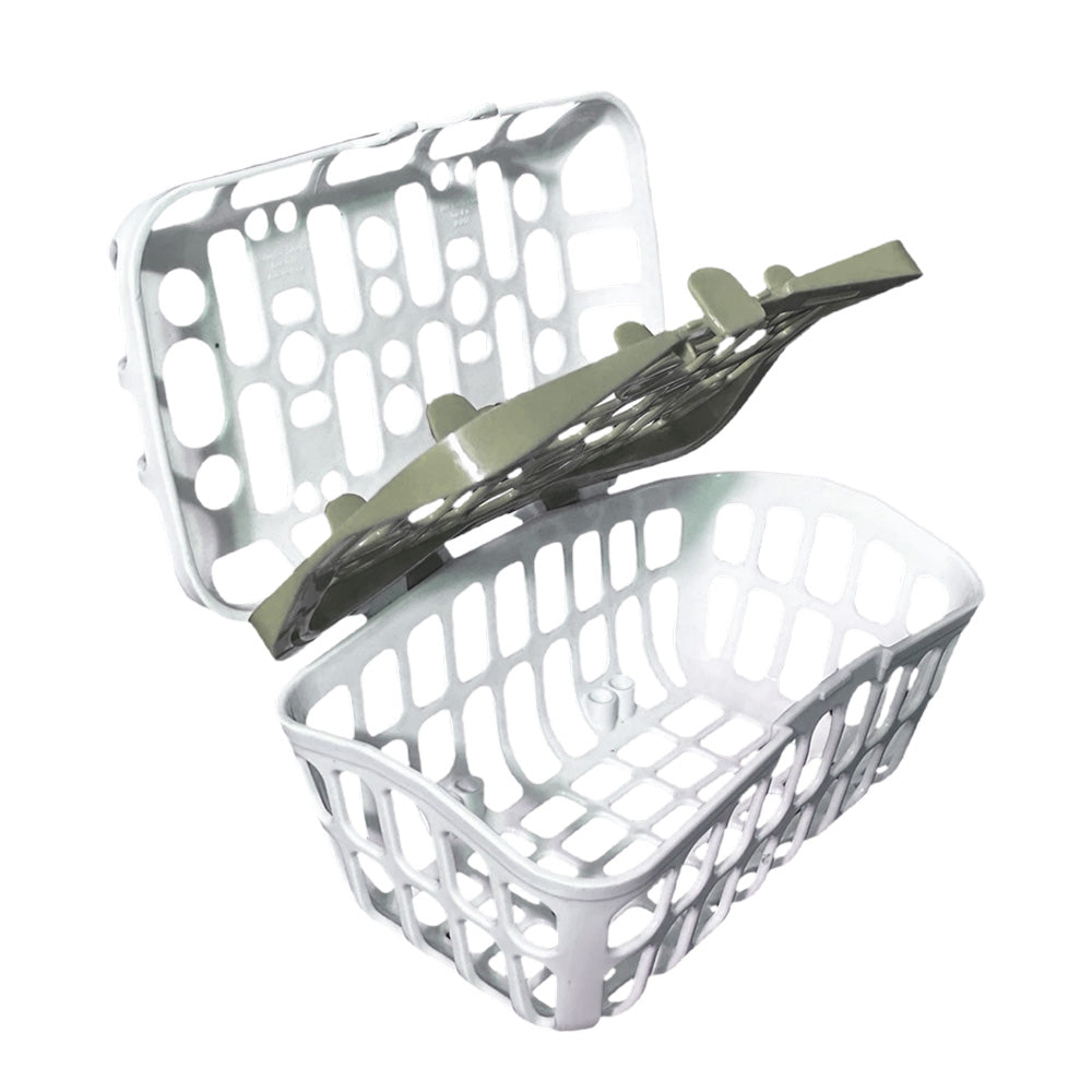 2 Pack Newborn Bottle Nipple Holder Portable Drain Basket Rack