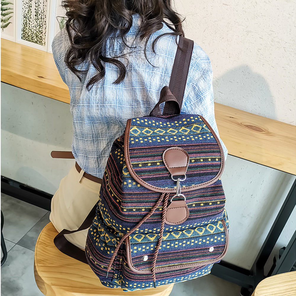 Boho Travel Backpack Women's Backpack Fashion Backpack Style 1