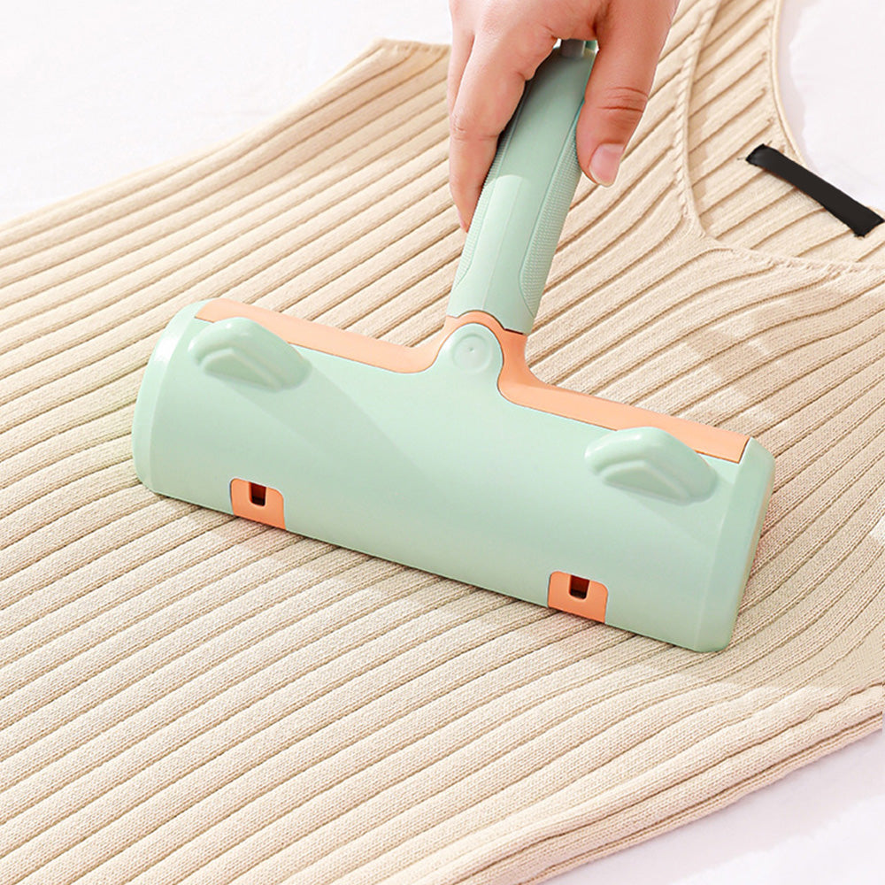 Reusable Pet Hair Remover Roller ââ‚?For Dog & Cat Fur on Furniture & Clothes Green