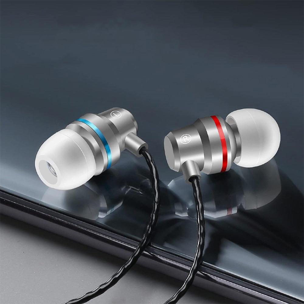 USB-C Over-Ear Hook Headphones for iPhone 16/15 Pro Max & Galaxy S25 Silver