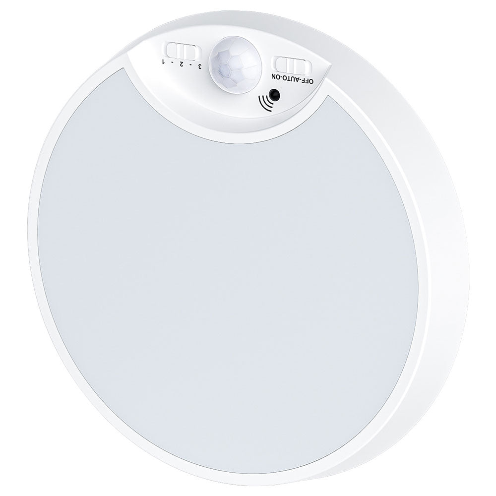 Motion Sensor Ceiling Light USB Rechargeable Induction Night Light for Closets Shower Stairs Hallway