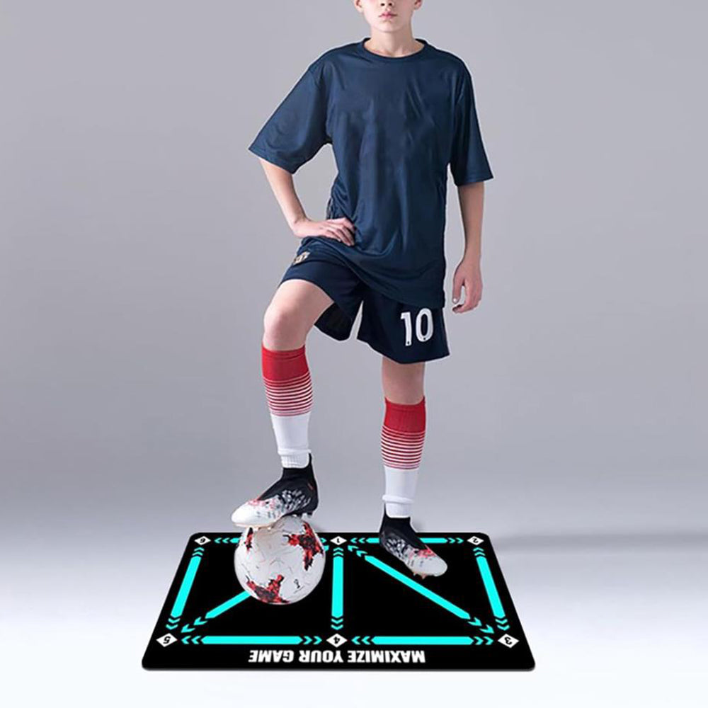 Soccer Training Mat Football Footstep Anti-Skid Shock Absorption Mat