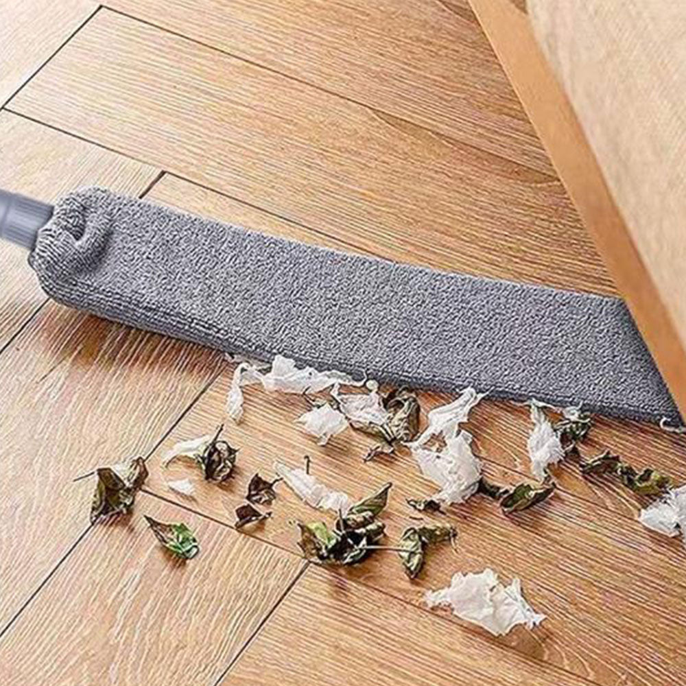 Retractable Gap Dust Cleaner Washable Bendable Dust Cleaning Tool for Under Appliances Furniture Couch Fridge