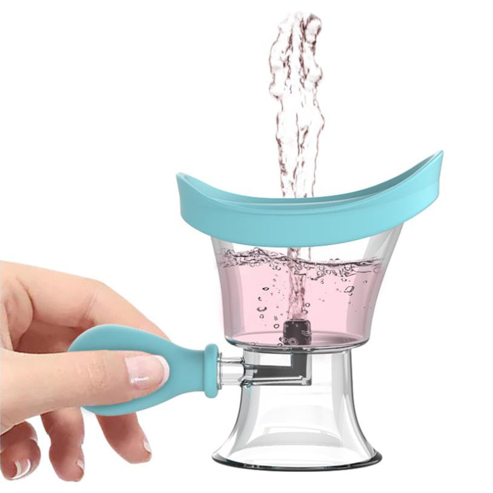 Manual Eye Wash Cup Air Pressure Eye Cleaning Cup Blue
