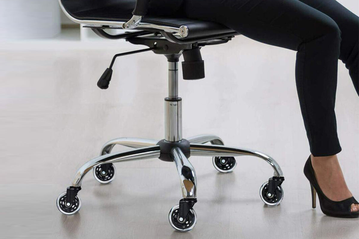 3 Inch Office Chair Caster Replacement Rolling Caster Grip Ring Universal Swivel Wheel