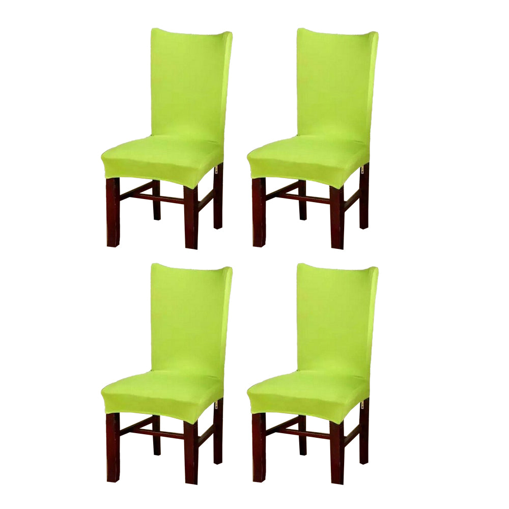 4Pcs Stretch Dining Chair Slipcover-Style 14