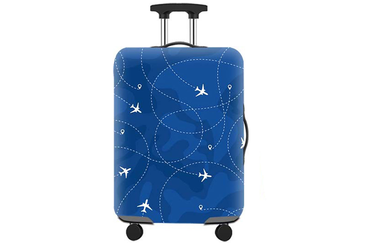 Elastic Travel Luggage Cover Thick Travel Suitcase Protective Cover-Style 5