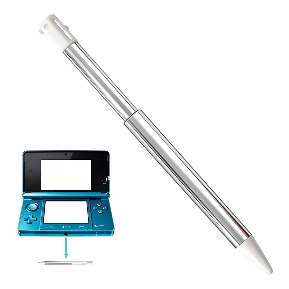 4 Piece Replacement Stylus Pens for Nintendo 3DS- White