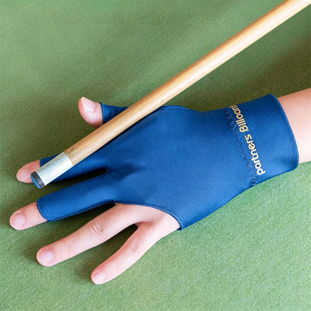 Three Finger Billiards Gloves For Left Hand Pool And Snooker-Bue