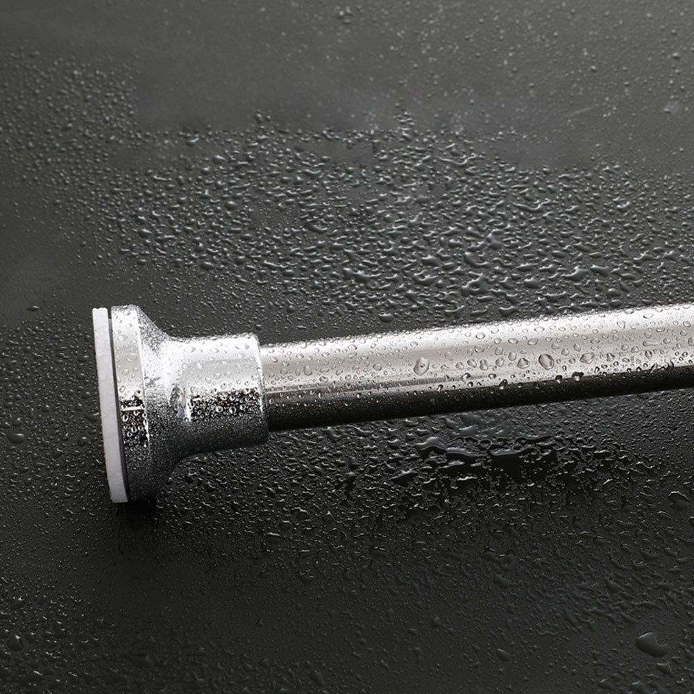 Extendable Shower Curtain Rod Adjustable Tension Pole for Kitchen Cupboard Bathroom Window