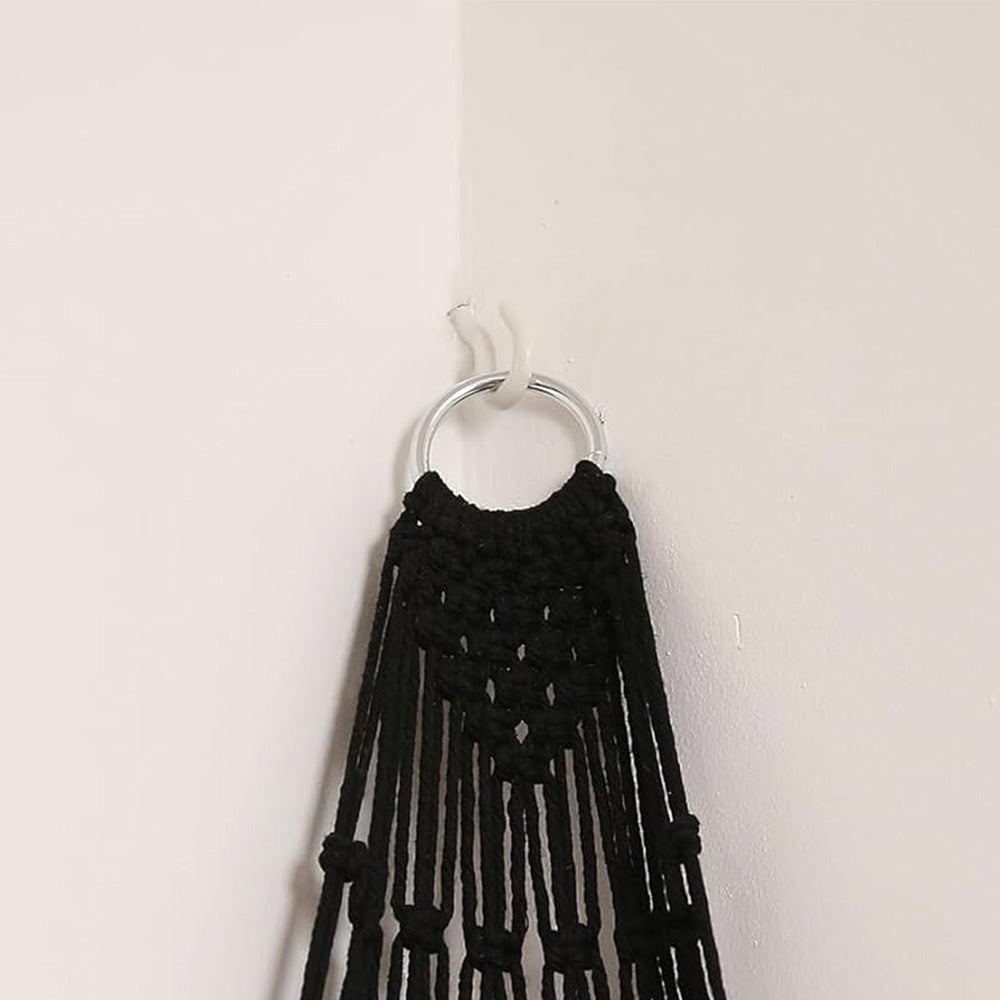 Stuffed Animal Storage Organizer Hammock Hanging Plush Toy Holder Black