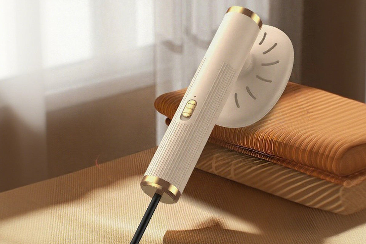 USB Travel Steamer Portable Handheld Clothing Wrinkles Remover for Clothes-Beige