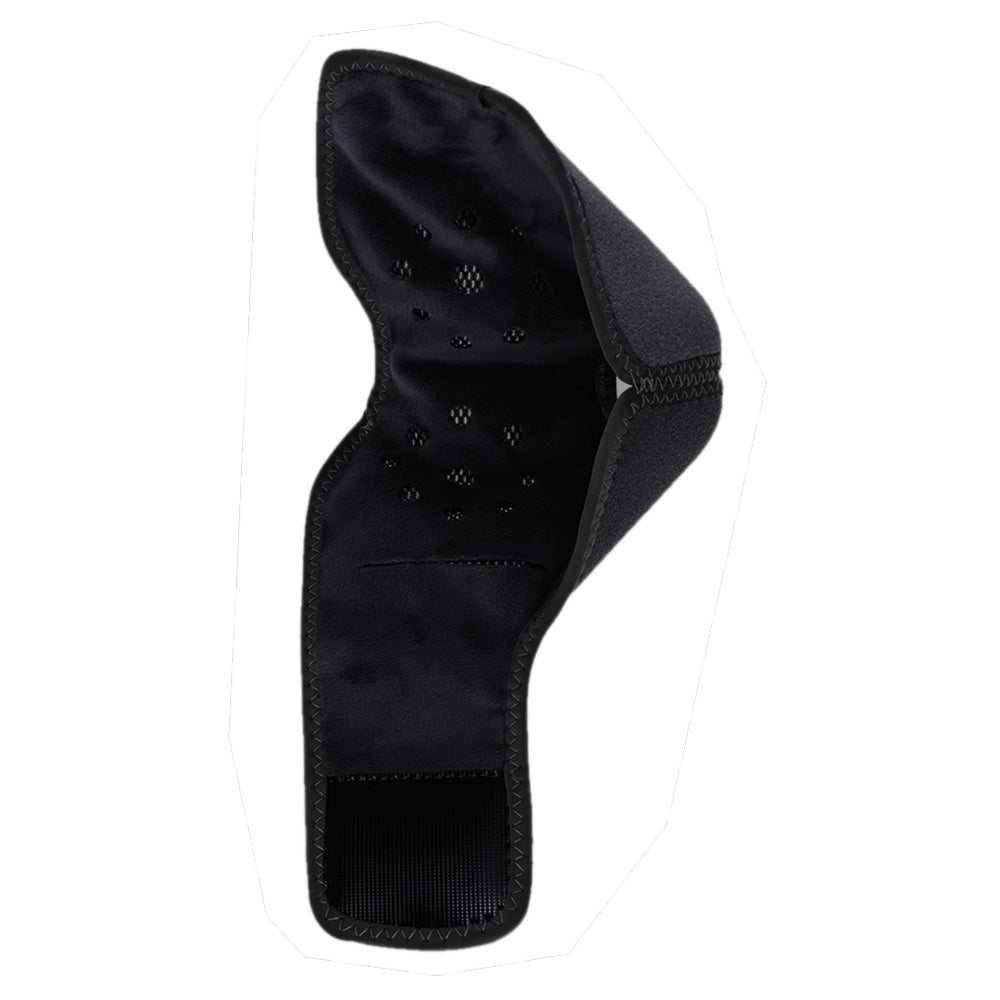Electric Ankle Massager with Vibration Infrared Heat 5 Settings Rechargeable-black
