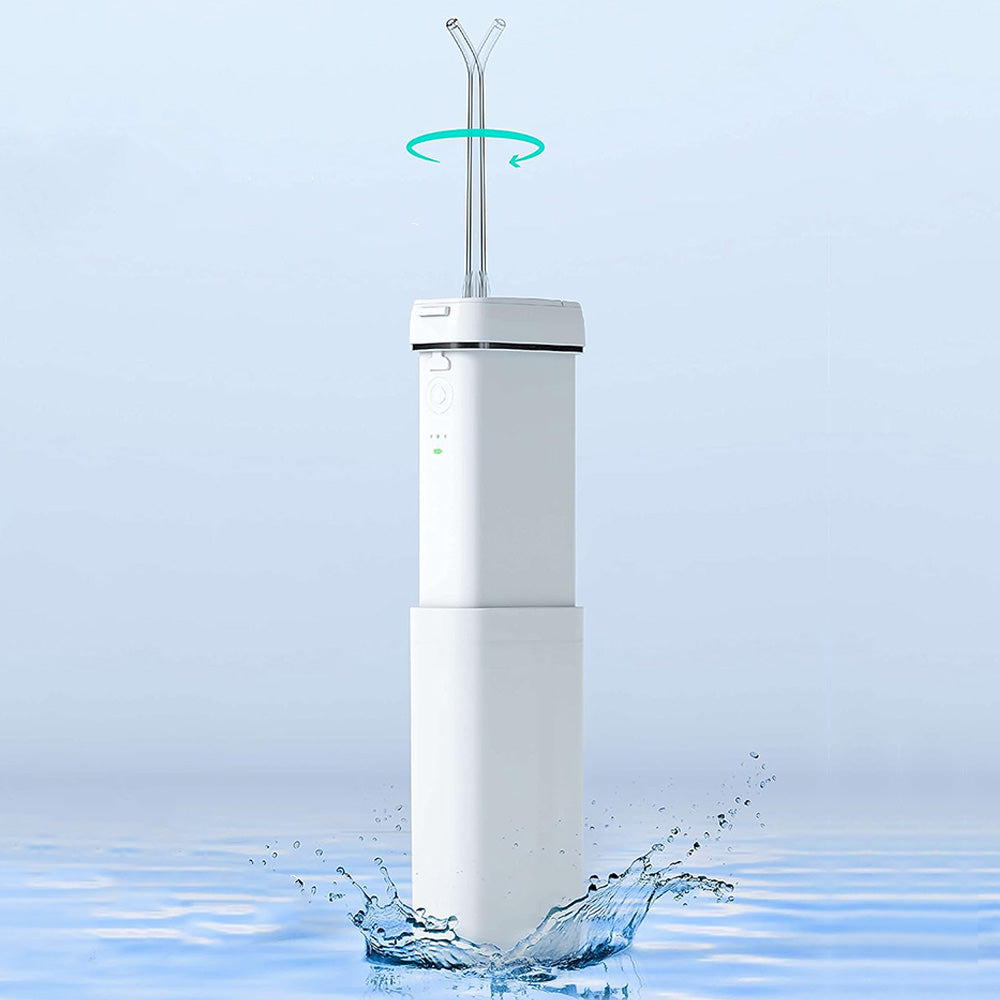 3-Mode Water Flosser Cordless Oral Flossers for Teeth and Braces Cleaning White