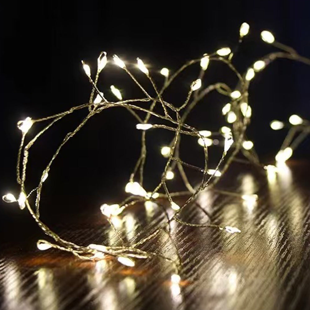 Solar String Lights ¨C Outdoor Waterproof Fairy Lights for Patio and Balcony Warm White
