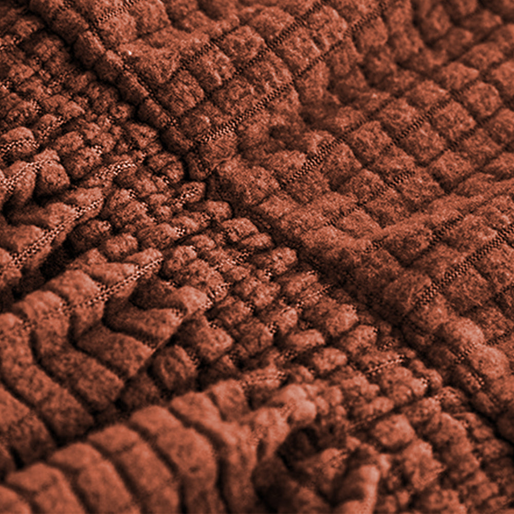 4Pcs Stretch Chair Slipcover Chair Covers Furniture Protector -Coffee