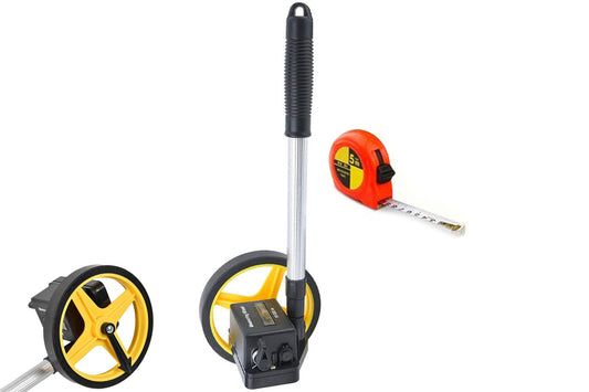 10KM Measure Distance Measuring Wheel Tape Collapsible Land Trundle Walking Surveyor