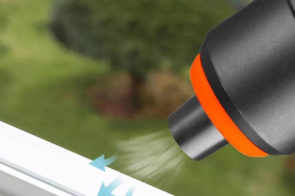 Handheld Car Vacuum Cleaner Rechargeable with Brushless Motor for Home Office Pet -Black + Red