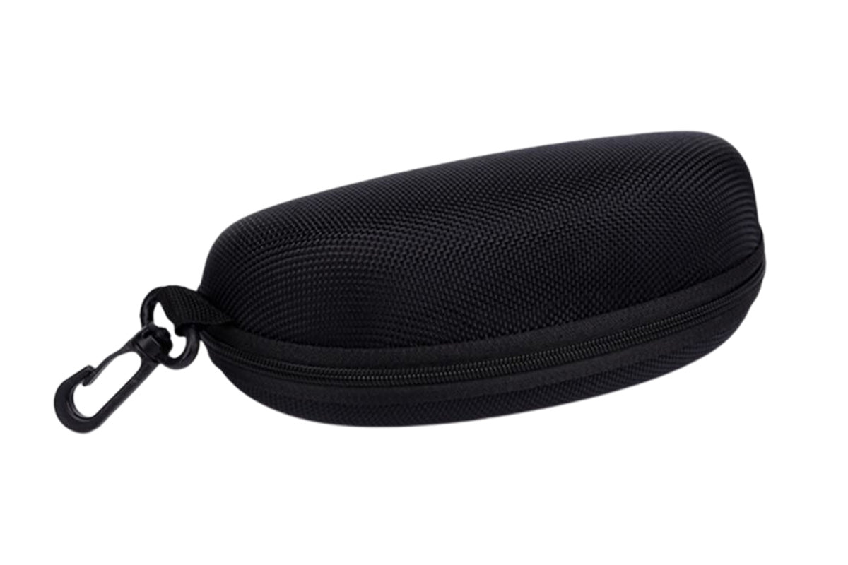 Men Sunglasses Polarized Glasses Fishing Wrap Around Eyewear with Strap and Zippered Case-Blue