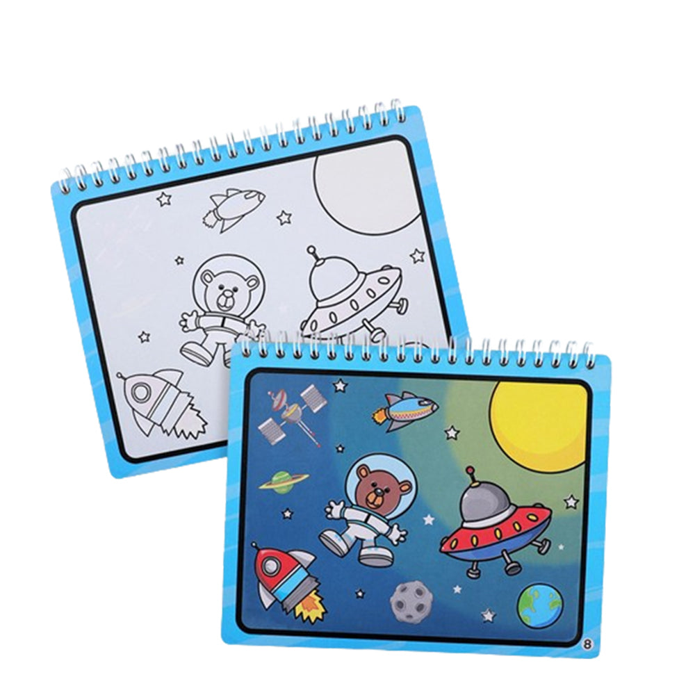 Magic Water Drawing Book Doodle Coloring Book for Kids Educational Learning Toys for Toddlers Style 4