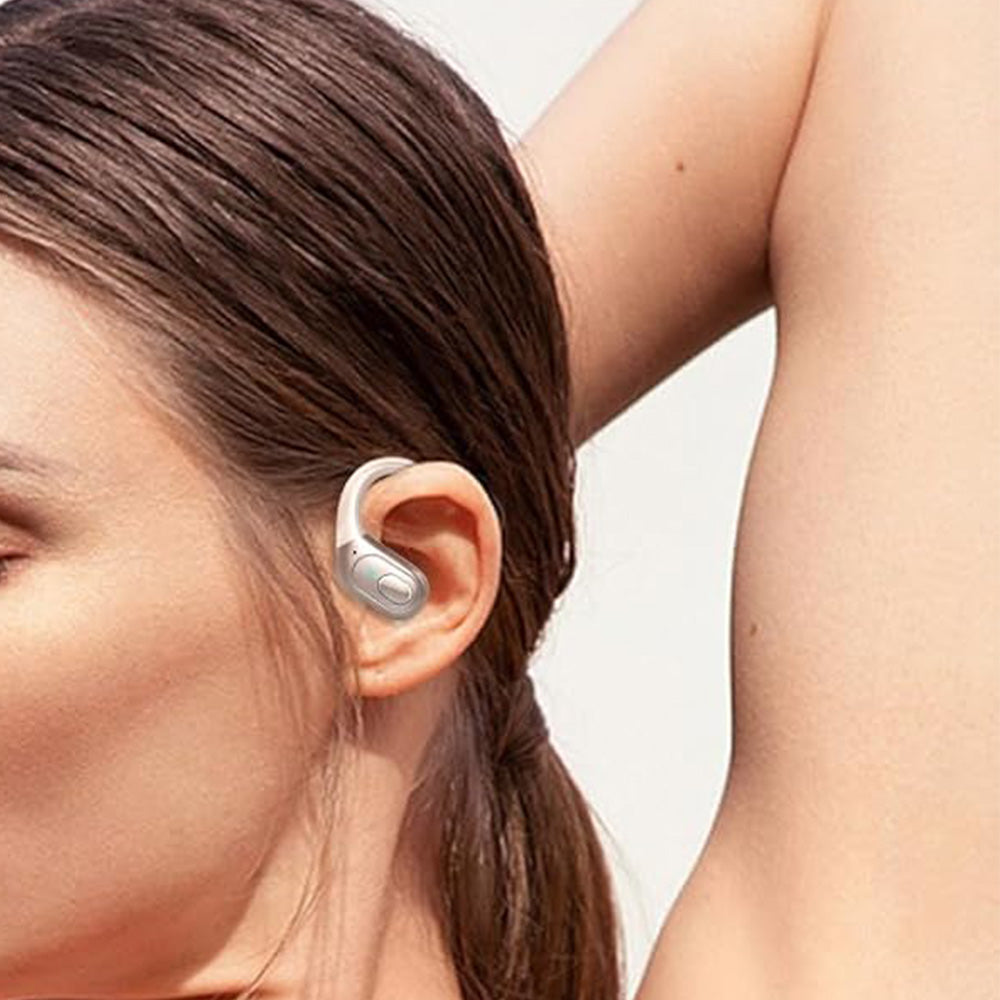 Wireless Bluetooth 5.4 Headphone Over Ear Bud IPX5 Waterproof Earphone for Sport Running-Rose Gold