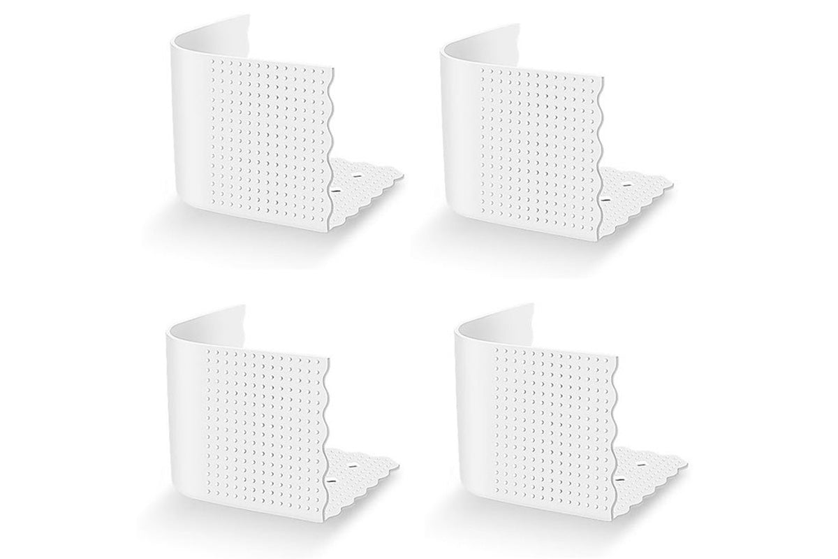 4Pcs Lock Sheet Holders Heavy Duty Bed Sheet Straps Keep Sheets Tight Fit All Mattress -White
