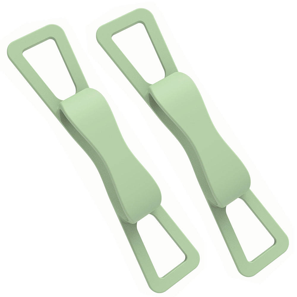 2Pcs Silicone Hand Strap for Kindle and Tablets Kindle Accessories for 4.7-8 inches Kindle Green