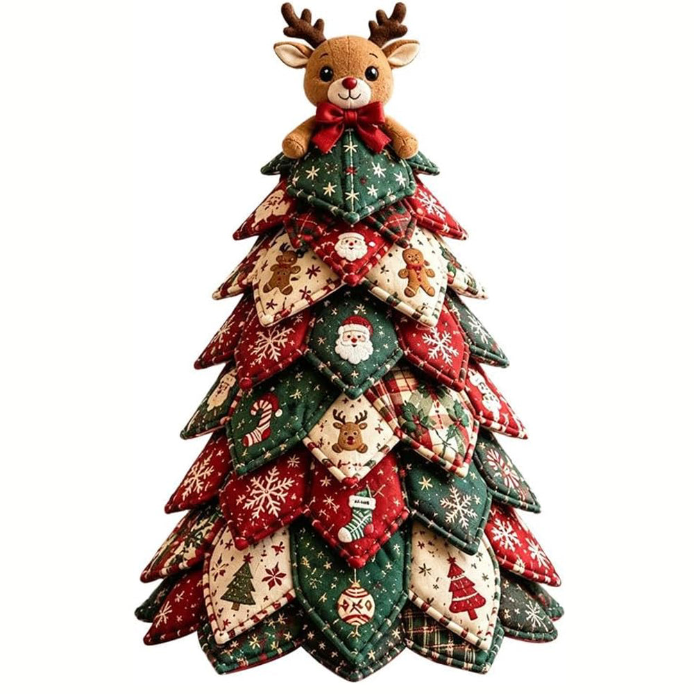 Christmas DIY Felt Craft Kit 3D Quilted Christmas Decoration Kit for Adult - Reindeer