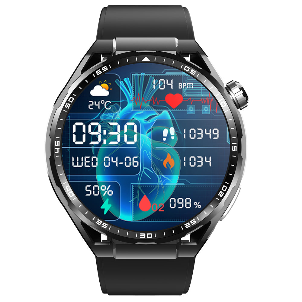 Bluetooth Smart Watch ECG Health Fitness Tracker Heart Rate Monitor Sport Watch Style 1