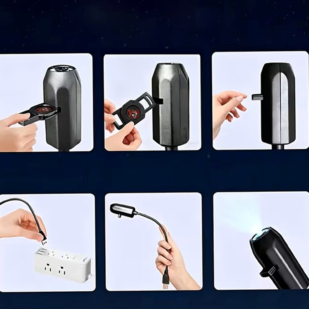 USB Powered Christmas Projector Light Night Light Projector - 4 Slides